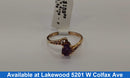 Women's Ring - Yellow Gold 10k (.417) 1.5 grams Size 5