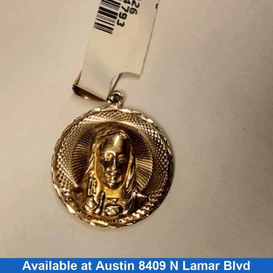Religious Pendant - Yellow Gold 10k (.417) 2.7 grams