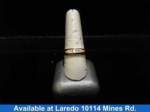 Ring - Wedding Band - Yellow Gold 14k (.585) 4 grams Size 20