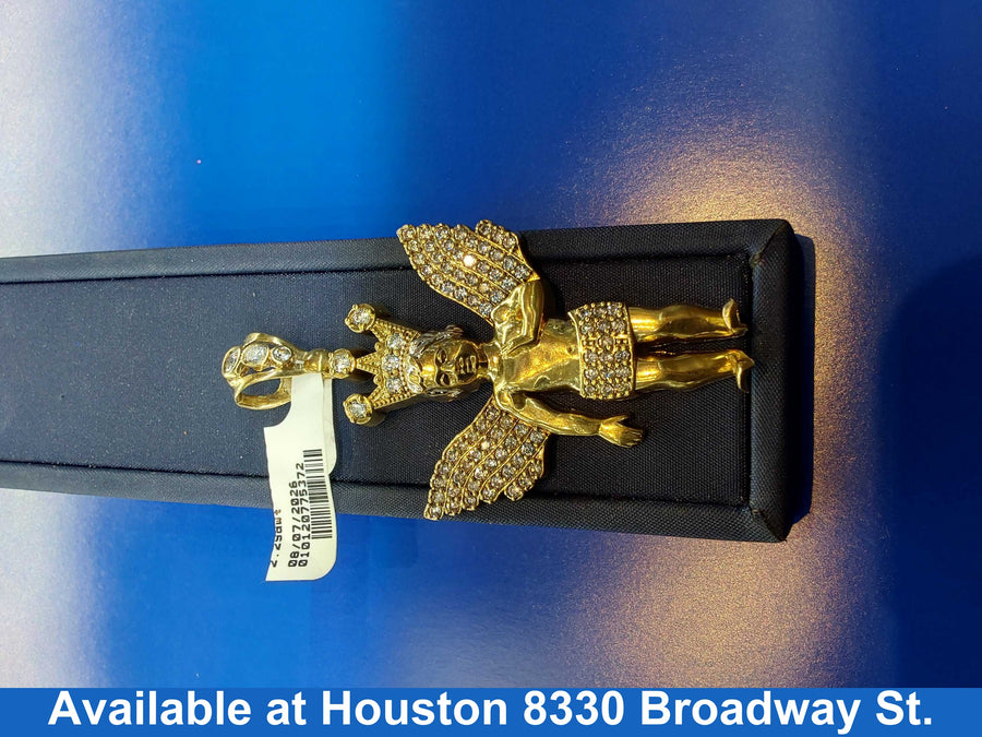 Religious Pendant - Yellow Gold 10k (.417) 10 grams