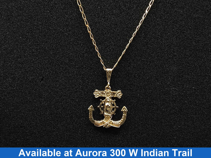 Religious Pendant - Yellow Gold 14k (.585) 12.4 grams