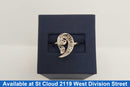 Women's Ring - White Gold 14k (.585) 3.65 grams Size 6.5