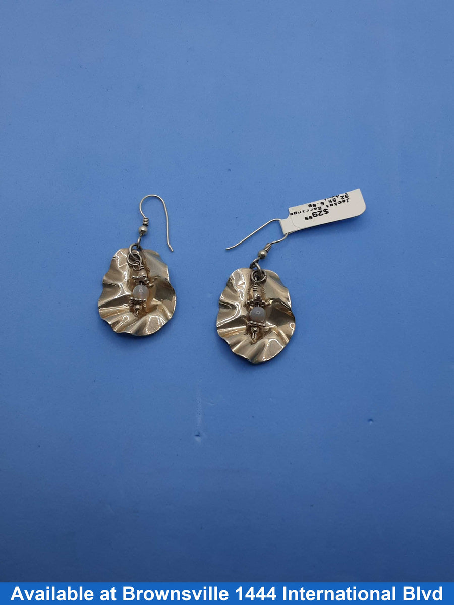 Jacket Earrings - Silver 6.8 grams