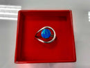 Women's Ring - Solitaire - Silver 3 grams Size 20