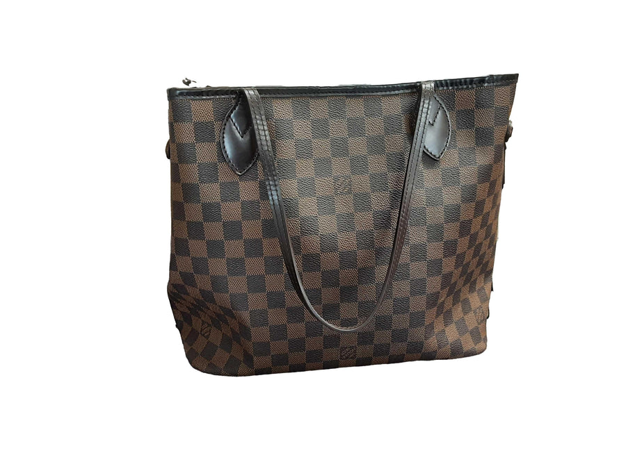 Louis Vuitton Neverfull Mm Brown Purse / Handbag