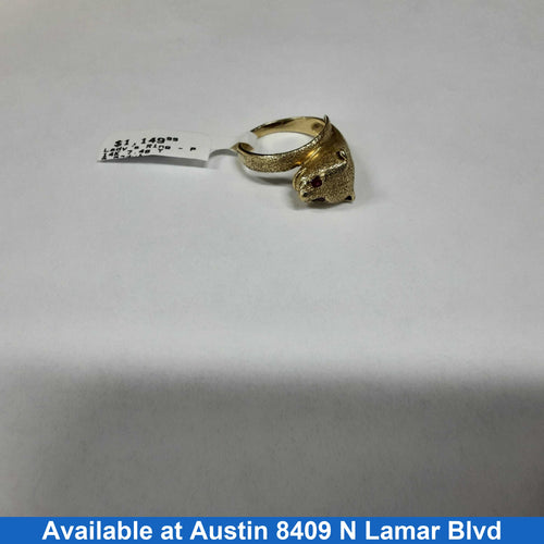 Women's Ring - Yellow Gold 14k (.585) 7.4 grams Size 7