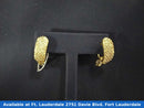 Earrings - Yellow Gold 14k (.585) 6.4 grams