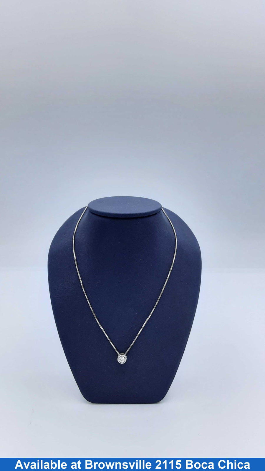 Chain - White Gold 14k (.585) 2.8 grams 18 inch