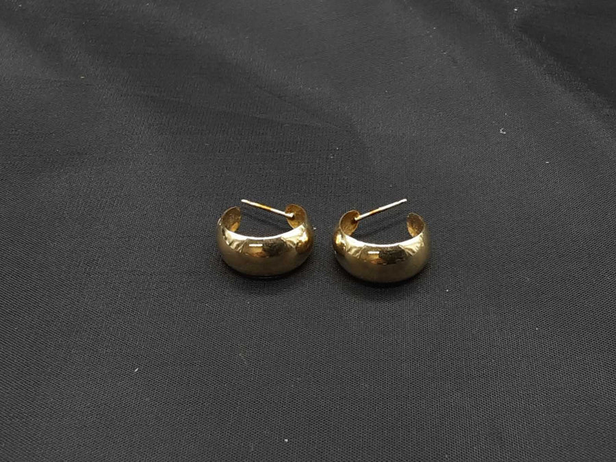 Hoop Earrings - Yellow Gold 14k (.585) 2.2 grams
