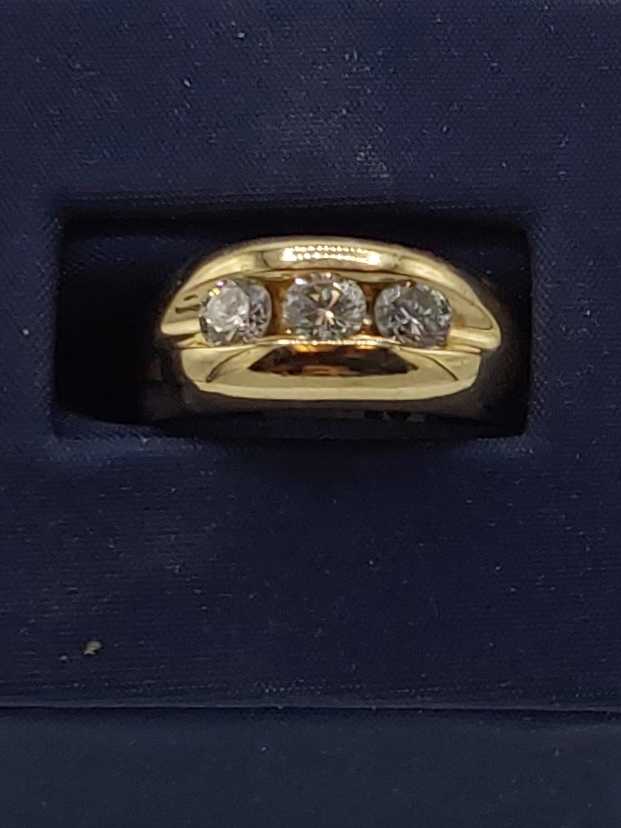 Ring - Wedding Band - Yellow Gold 14k (.585) 11.5 grams Size 11
