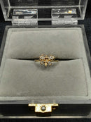 Butterfly Diamond Ring