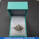 Women's Ring - Yellow Gold 10k (.417) 5.7 grams Size 7