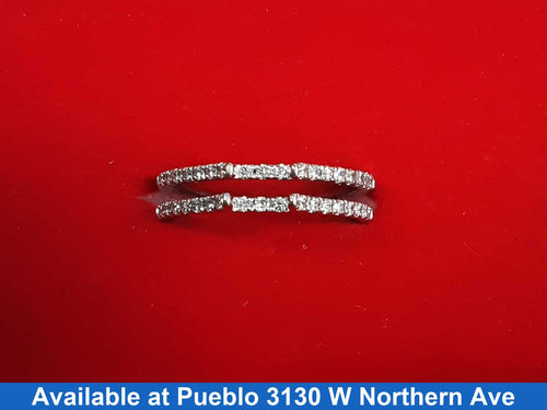 Women's Ring - White Gold 14k (.585) 4.1 grams Size 10.5