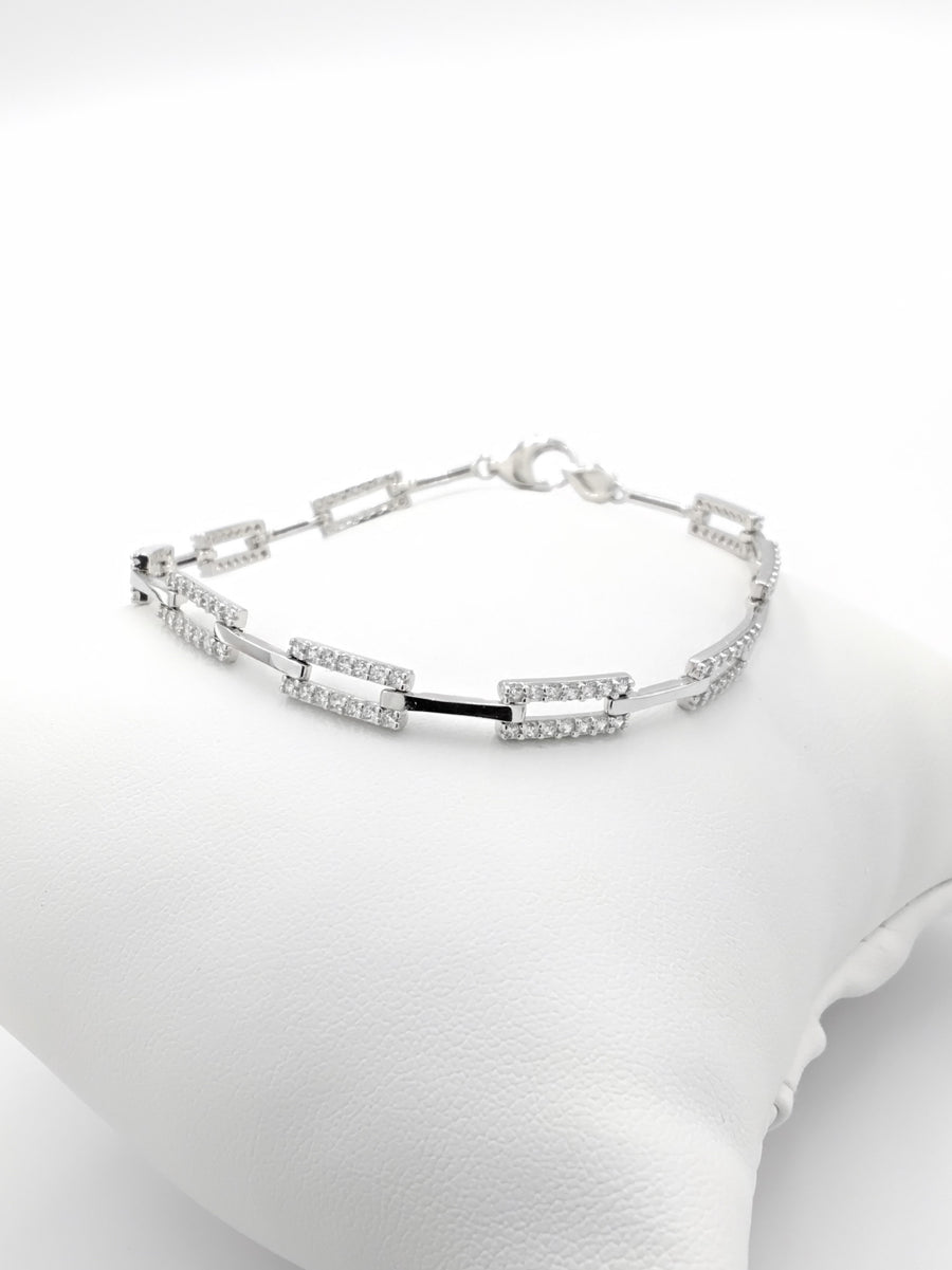 Bracelet - White Gold 14k (.585) 7.5 grams 7 inch