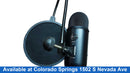 Blue 888-000427 Black Corded Microphone
