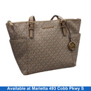 Micihael Kors Sheila Tote Beige / Tan Purse / Handbag