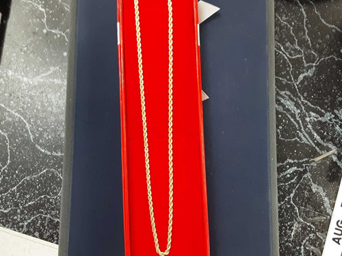 Rope Chain - Yellow Gold 10k (.417) 4.6 grams 1 inch