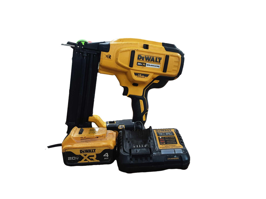Dewalt Dcn680 Yellow Cordless Brad Nailer