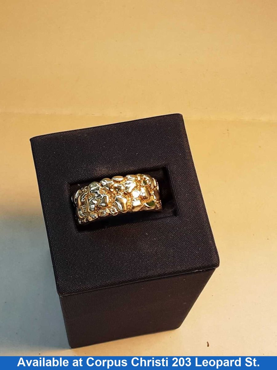 Women's Ring - Yellow Gold 14k (.585) 7.3 grams Size 12