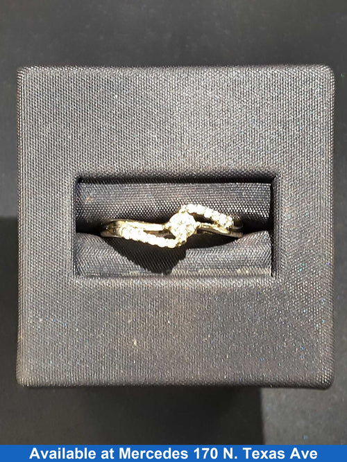 Women's Ring - White Gold 14k (.585) 2.3 grams Size 20