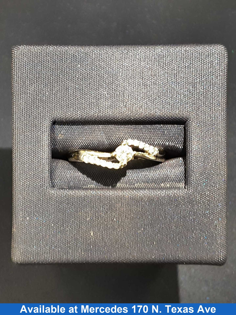 Women's Ring - White Gold 14k (.585) 2.3 grams Size 20