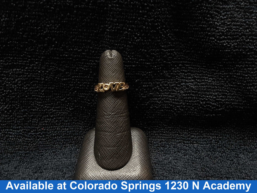 Women's Ring - Yellow Gold 14k (.585) 2.5 grams Size 5