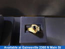Women's Ring - Yellow Gold 10k (.417) 3.6 grams Size 10.5