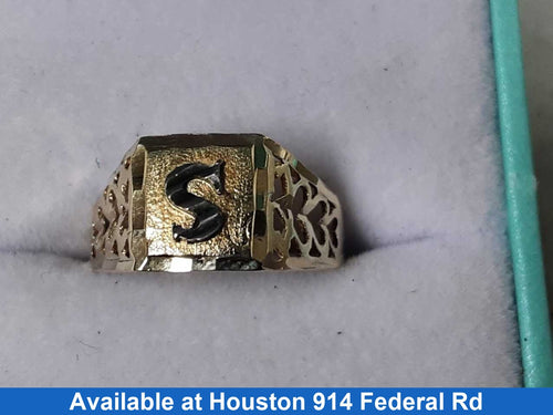 Men's Ring - Yellow Gold 10k (.417) 1.6 grams Size 7