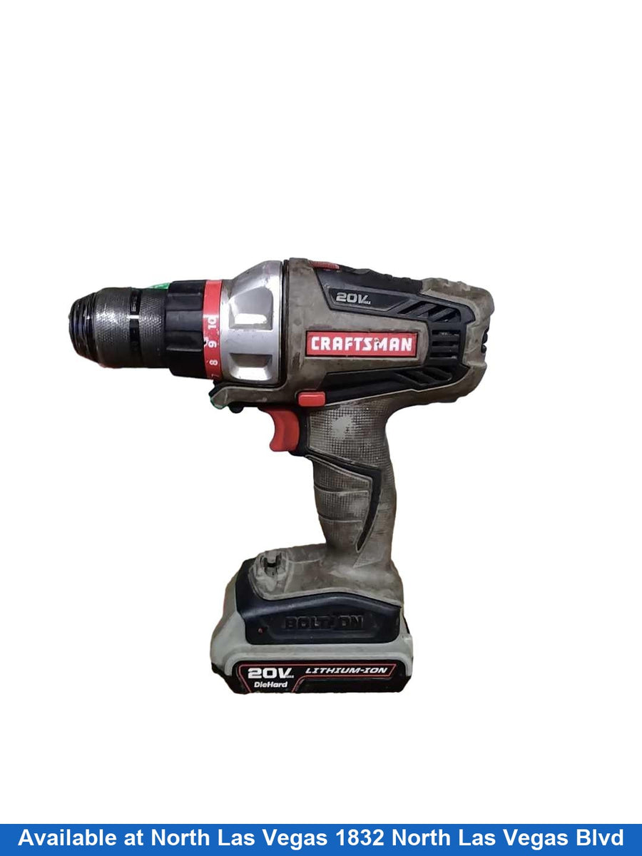 Craftsman 900.16496 Red Cordless Impact Drill
