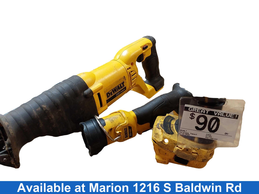 Dewalt Dc825 Yellow Cordless Impact Drill
