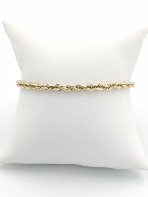Rope Bracelet - Yellow Gold 10k (.417) 10.7 grams 8 inch