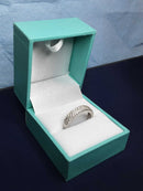Ring - Wedding Band - Silver 2.7 grams Size 7.5