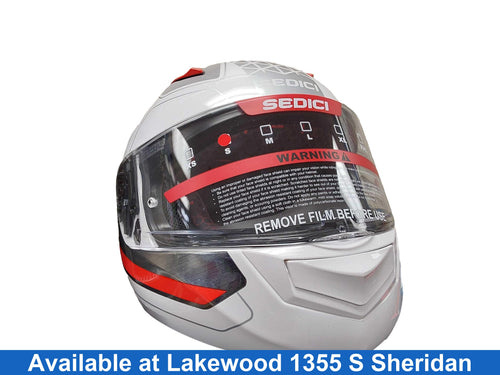 Sedici Primo Strada Ii White Helmet