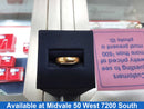 Ring - Wedding Band - Yellow Gold 14k (.585) 3.2 grams Size 12