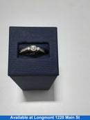 Ring - Engagement Set - White Gold 10k (.417) 2.8 grams Size 7