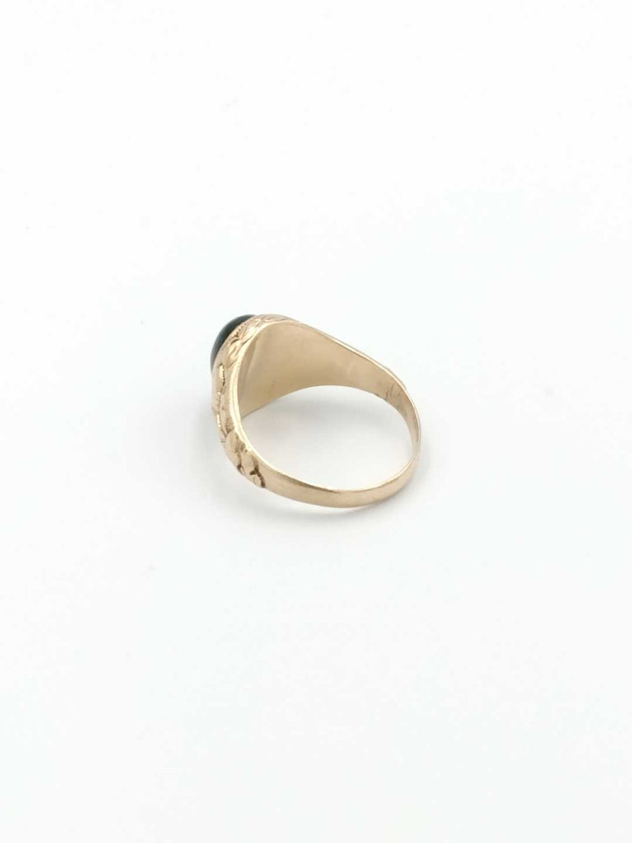 Women's Ring - Yellow Gold 10k (.417) 5.2 grams Size 10.5