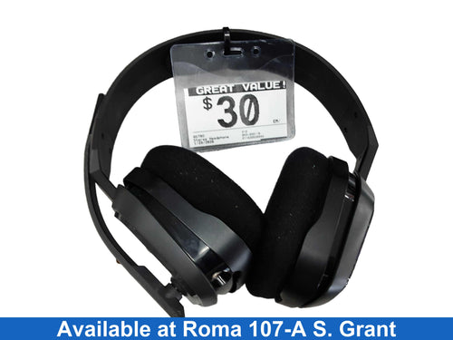 Astro A10 Black Stereo Headphone