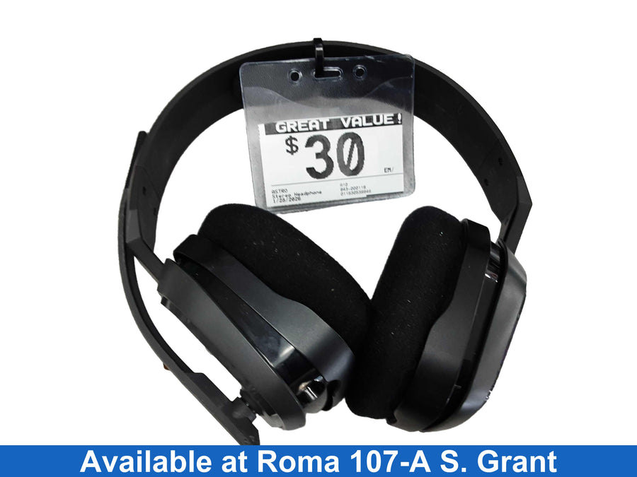 Astro A10 Black Stereo Headphone