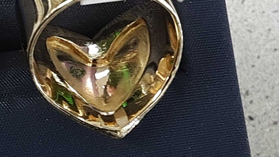 Women's Ring - Yellow Gold 10k (.417) 6.5 grams Size 8