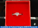 Women's Ring - White Gold 14k (.585) 2.73 grams Size 9.5