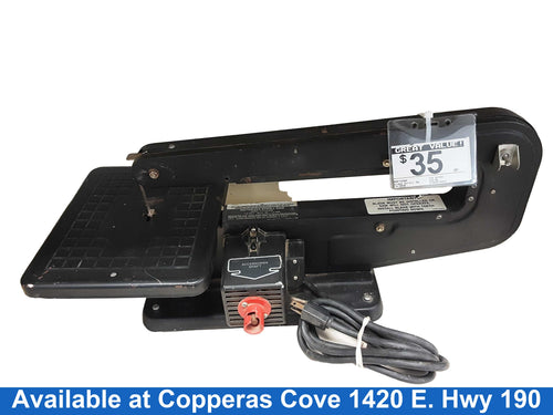 Craftsman 572.247202 Black Corded Scoll Saw