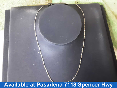 Chain - White Gold 14k (.585) 1.9 grams 20 inch