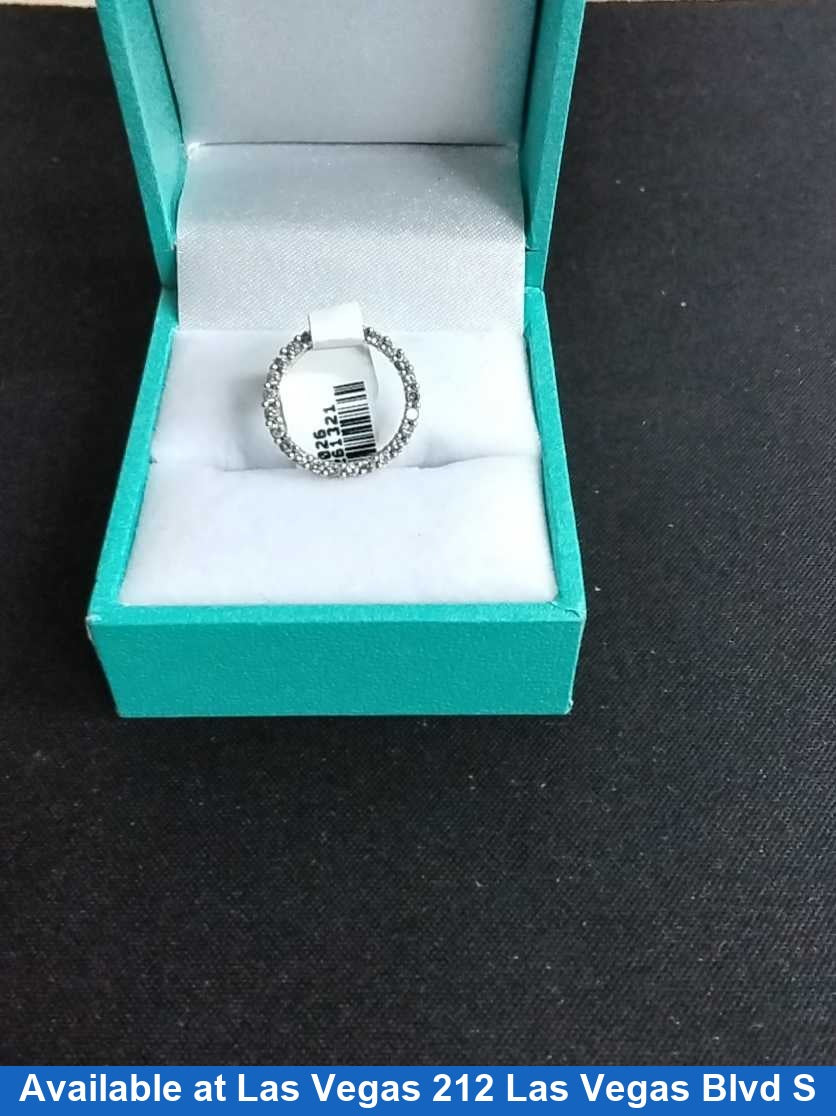 Women's Ring - White Gold 10k (.417) 1.1 grams Size 20