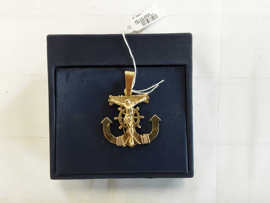 Religious Pendant - Yellow Gold 14k (.585) 9.5 grams
