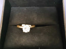 Women's Ring - Solitaire - Yellow Gold 14k (.585) 2.5 grams Size 6.5