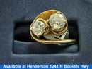 Women's Ring - Yellow Gold 14k (.585) 6.1 grams Size 11.5