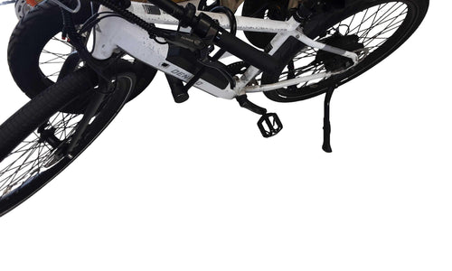 Denago Class 3 White Hybrid Bike