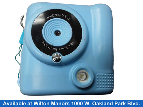 Diy Instant Digtial Camera Abs-681 Blue Digital Camera