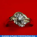 Ring - Wedding Set - Yellow Gold 14k (.585) 3.6 grams Size 10