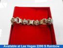 Link Bracelet - Yellow Gold 14k (.585) 48 grams 9 inch